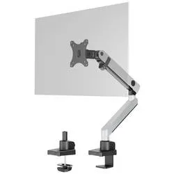 DURABLE, Durable Monitorhalter Select Plus, für 1 Monitor bis 32", mit Tischbefestigung, dreh-/schwenk-/höhenverstellbar, VESA-kompatibel, silber