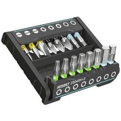 Hazet 2304SH-2 Bit-Set 16teilig Schlitz, Innen T-Profil, Kreuzschlitz Pozidriv inkl. Bithalter