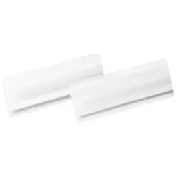 DURABLE, DURABLE Etikettentasche HARD COVER, selbstklebend, 1/2 A5 quer, 50 Stk/VE