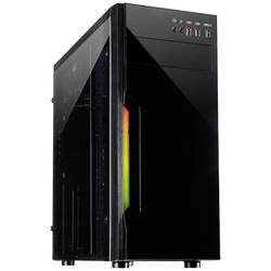 Inter-Tech B-42 RGB Tower PC-Gehäuse Schwarz Integrierte Beleuchtung