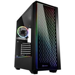 Sharkoon RGB LIT 200 - Tower - ATX - Seitenteil mit Fenster (gehärtetes Glas)