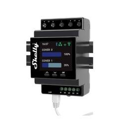 Shelly Shelly Pro Dual Cover PM Controller Bluetooth, Wi-Fi
