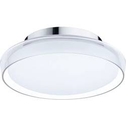 Paulmann Luena LED-Feuchtraumleuchte LED Bajonett 11.5 W Warmweiß Glas, Chrom