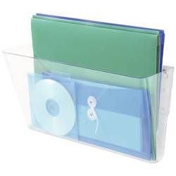 DEFLECTO, DEFLECTO Wandprospekthalter A4 quer 73101 transparent Docupocket