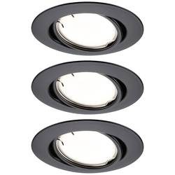 Paulmann 92465 LED-Einbauleuchte 3er Set LED 14.7 W Schwarz (matt)