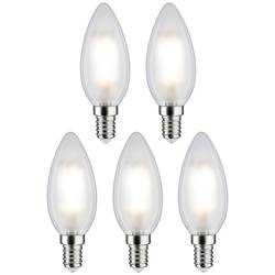 Paulmann 29095 LED EEK F (A - G) E14 Kerzenform 4.8 W Warmweiß (Ø x H) 35 mm x 98 mm Filament 5 St.