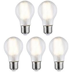 Paulmann 29090 LED EEK E (A - G) E27 Glühlampenform 7 W Warmweiß (Ø x H) 60 mm x 106 mm Filament 5 St.