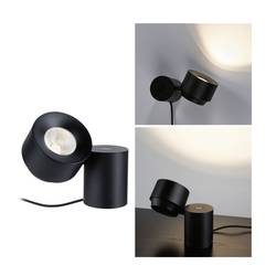 Paulmann Pane I 79776 LED-Tischlampe LED 3 W Schwarz