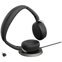 Jabra, JABRA Evolve2 65 Flex MS BT, USB-C 26699-999-889 Stereo ANC, Link380c, Charger