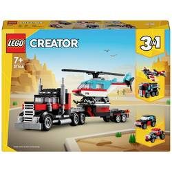 LEGO, 31146 Tieflader mit Hubschrauber Multicolor