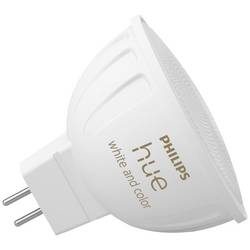 Philips Hue, Philips Hue Smarte LED-Leuchte "White & Col. Amb. MR16 Einzelpack, 400 lm" GU 5,3
