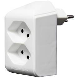 BRENNENSTUHL - Abzweigstecker 2-fach drehbar bis 300° ohne Aufhänger, 15cm