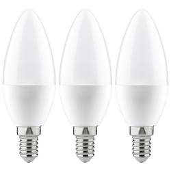 Paulmann 28538 LED EEK F (A - G) E14 Kerzenform 5.5 W Warmweiß (Ø x H) 35 mm x 100 mm 3 St.