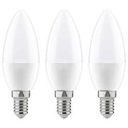 Paulmann 28426 LED EEK G (A - G) E14 Kerzenform 3.5 W Warmweiß (Ø x H) 35 mm x 100 mm 3 St.