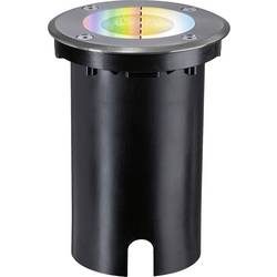94845 Zigbee 3.0 Floor round Paulmann Home Einbauleuchte 4.9 W RGBW Eisen (gebürstet)