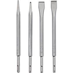 Bosch Accessories 2607017516 Meißel-Set 4teilig 20 mm Gesamtlänge 250 mm SDS-Plus 1 Set