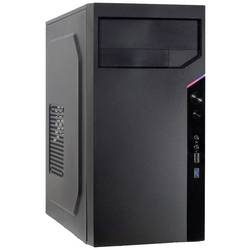 Inter-Tech IT-6505 Retro Micro-Tower PC-Gehäuse Schwarz
