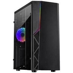 Inter-Tech B-02 RGB Tower PC-Gehäuse Schwarz