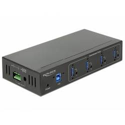 Externer Industrie Hub 4 x USB 3.0 Typ-A, USB-Hub