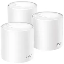 TP-Link -  AX3000 Whole Home Mesh WiFi 6 System, 3er Set, Multicolor