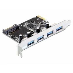 Delock PCI Express Card > 4 x USB 3.0 - USB-Adapter