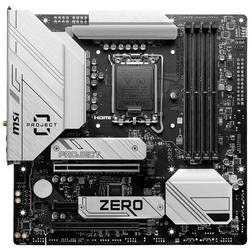 MSI B760M PROJECT ZERO Mainboard Sockel (PC) Intel® LGA 1700 Formfaktor (Details) Micro-ATX Mainboard-Chipsatz Intel®