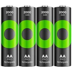 GP ReCyko Pro Mignon (AA)-Akku NiMH 2000 mAh 1.2 V 4 St.