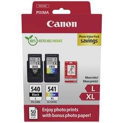 Canon, CANON Photo Value Pack L/XL CMYBK PGCL540/1 PIXMA MG2150 GP-501 50Bl.
