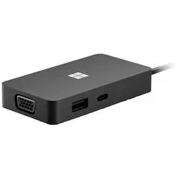 Microsoft, MICROSOFT Surface USB-C, Travel Hub, Schwarz