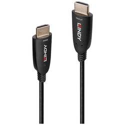 LINDY HDMI Anschlusskabel HDMI-A Stecker 20.00 m Schwarz 38512 8K UHD HDMI-Kabel