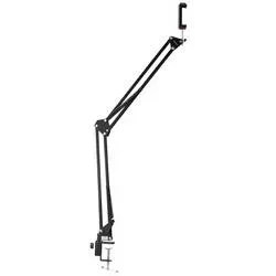 hama 00004660 Flexibler Gelenkarm 700 II, ¼, max. 70cm, Smartphone-Halter, Tischklemme
