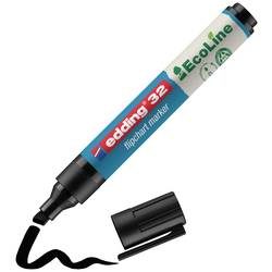 edding, EDDING Flipchart Marker 32 1-5mm 32-1 schwarz
