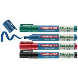 edding, EDDING Flipchart Marker 32 1-5mm 32-E4 4er Etui