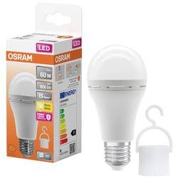 OSRAM HOMELIGHTING 4099854190087 Akkubetriebenes LED-Leuchtmittel EEK F (A - G) E27 Glühlampenform 8 W = 60 W Warmweiß