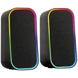 speedlink, SPEEDLINK TOKEN Gaming Speaker SL-810008-BK RGB, Stereo, Black