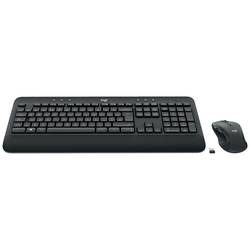 Logitech, Logitech Tastatur-Maus-Set MK545 Advanced Kabellos Schwarz QWERTZ (DE)