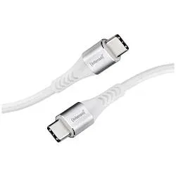 Intenso, INTENSO Cable USB-C to USB C 7901002 1.5 m, Nylon white