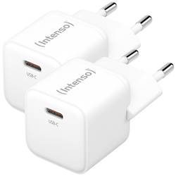 Intenso, INTENSO Power Charger 30W GaN white 7803032 1 x USB-C each Double Pack