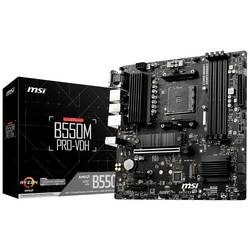 MSI B550M PRO-VDH Mainboard Sockel (PC) AMD® AM4 Formfaktor (Details) Micro-ATX Mainboard-Chipsatz AMD® B550