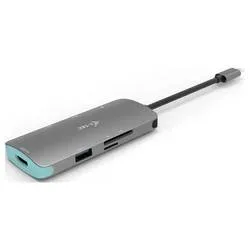 i-tec USB-C® Dockingstation I-TEC USB C MetalNanoDock 4K HDMI+PD 60W