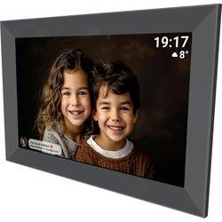 Denver PFF1012B Digitaler WiFi-Bilderrahmen 25.7 cm 10.1 Zoll EEK: C (A - G) 1280 x 720 Pixel 16 GB Schwarz