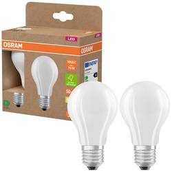 OSRAM HOMELIGHTING 4099854253560 LED EEK A (A - G) E27 Glühlampenform 5 W = 75 W Warmweiß (Ø x H) 60 mm x 60 mm 2 St.