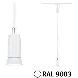 Paulmann Runa Hochvolt-Schienensystem-Leuchte URail GU10 Signal-Weiß
