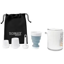Technaxx, TECHNAXX Mini-Pumpe mit Batteriebetrieb weiss