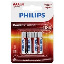 Philips -  Lr03 Power X4 Batterien Lr3 X4, AAA