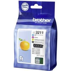 Brother, BROTHER Valuepack Tinte CMYBK LC-3211VAL DCP-J774DWW 200 Seiten