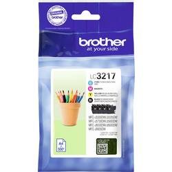 Brother, Brother Tinte LC3217VAL  Black Cyan