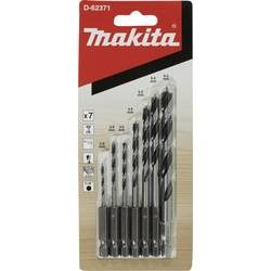 Makita D-62371 Holz-Spiralbohrer-Set 2 mm, 3 mm, 4 mm, 5 mm, 6 mm, 8 mm 1/4 (6.3 mm) 1 St.
