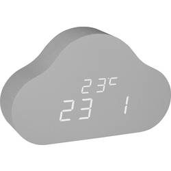 TFA Dostmann 60.2040.15 Quarz Kinderwecker Grau Alarmzeiten 1