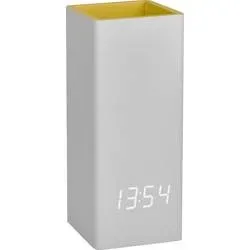 TFA Dostmann 60.2041.15 Quarz Tischuhr Grau, Gelb